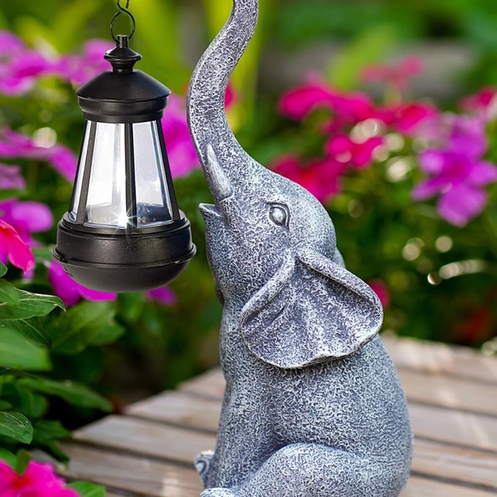 Elephant Statue For Garden Decor With Gift Appeal - Ideal Gifts For Women, Mom O